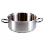 Nerezový hrniec nízky 2,8l - 20 x 9 cm