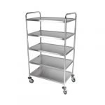 Servírovací vozík 860x540x1540 mm 5xpolica