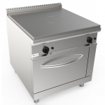 Kombinovaný sporák tálový 80×70 cm so statickou rúrou GN2/1 - L7/TPG4LE