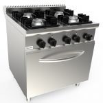 Plynový sporák - 80 x 70 cm -  L7/KUPG4LO.2M2G