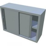 Nástenná skriňa s posuvnými dverami FT 160x40