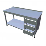 Pracovný stôl MAP-3F 180 x 70