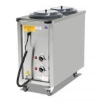 Pojazdný ohrievač 2 x 50 ks tanierov Ø 240 - 320 mm