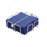 Výpredaj Stojan na servítky nerezový