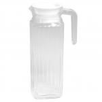 Džbán sklenený 1L s vekom