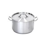 Nerezový hrniec stredný 83 l s pokrievkou - 55 x 35 cm