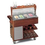 Servírovací vozík na zmrzlinu Carrellino Gelato