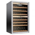 Vinotéka dvojzónová Sommelier 63