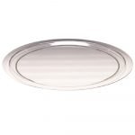 Podnos polykarbonátový priesvitný Ø 50 cm