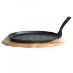 Liatinová grilovacia panvica oválna Ø280 mm