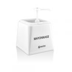 Dávkovač na omáčky biely 2,5 l