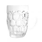 Pohár na pivo s mierkou 0,5l - 6 ks