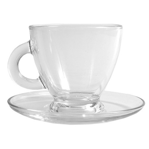 Šálka na kávu + podšálka 225ml - 6 ks