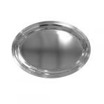 Tácka chrómovaná oválna 46,7 x 34,1 cm