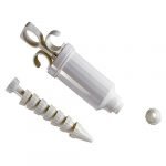 Výpredaj Zdobička na torty 11 x 4 cm, plast