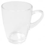 Výpredaj Hrnček sklenený 300 ml - 6 ks