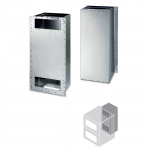 Spájač odtokov na dvojité pece Ø250 mm