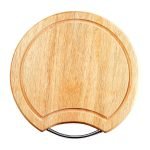 Drevená okrúhla pracovná doska s rúčkou 30,5 cm