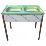 Dvojdrez pre domácnosť 80x60x85 cm + sifónový set