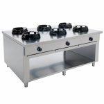 Plynový varný ostrov WOK CL – CC/06 - 180x130 cm