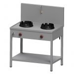Plynové varidlo GC WOK 2 x 18 kW