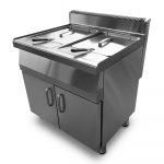 Plynová fritéza - 80x70 cm -FFP13+13