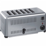 Hriankovač nerezový na 6 toastov