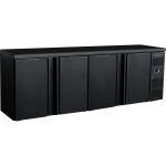 Barová chladnička štvordverová EUROBAR 4P+2/+8 °C