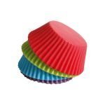 Papierové košíčky na muffiny, štvorfarebné, 80 ks