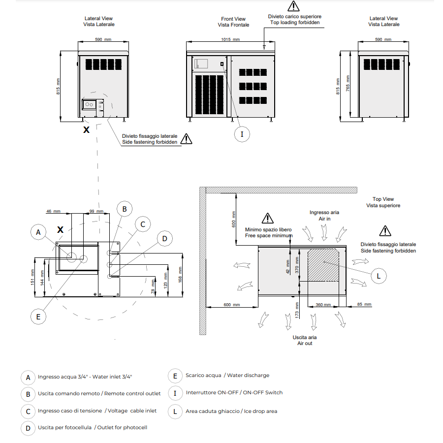 Výrobník šupinkového ľadu A 400 F A – Obrázok 4
