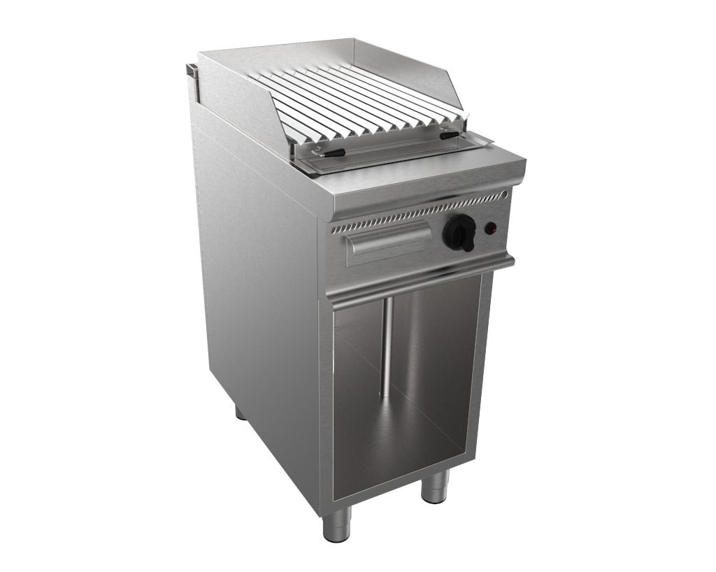 Lávový gril - 40 x 70 cm - E7/BS1BA