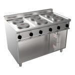 Elektrický sporák 120×70 cm –  E7/CUET6BA