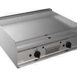 Grilovacia platňa plynová hladká chrómovaná  70x70 cm - L7/FTG2BBLC