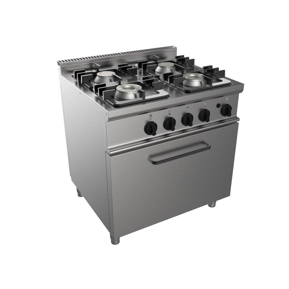 Plynový sporák - 80 x 70 cm - E7/KUPG4LO.2M2G