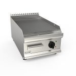 Grilovacia platňa elektrická ryhovaná 40x70 cm - L7/KTE1BBRK