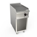 Grilovacia platňa plynová ryhovaná 40x70 cm - L7/KTG1BARK