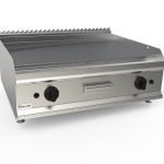 Grilovacia platňa plynová ryhovaná 80x70 cm -L7/KTG2BBRK