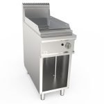 Grilovacia platňa plynová hladká chrómovaná 40x90 cm - LQ/FTG2BALC