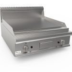 Grilovacia platňa elektrická hladká 80x90 cm - LQ/FTE4BBLK