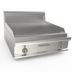 Grilovacia platňa elektrická ryhovaná 80x90 cm - LQ/FTE4BBRK