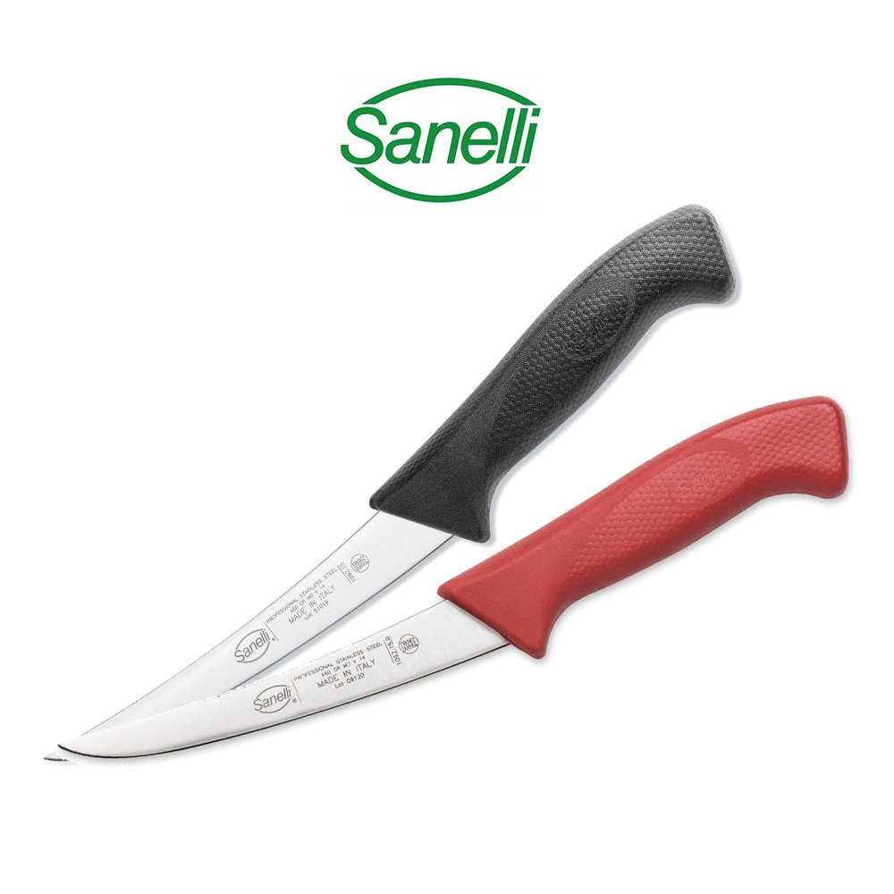 Sanelli - Disosso curvo stretto 15 cm - Krivý úzky nôž na vykosťovanie