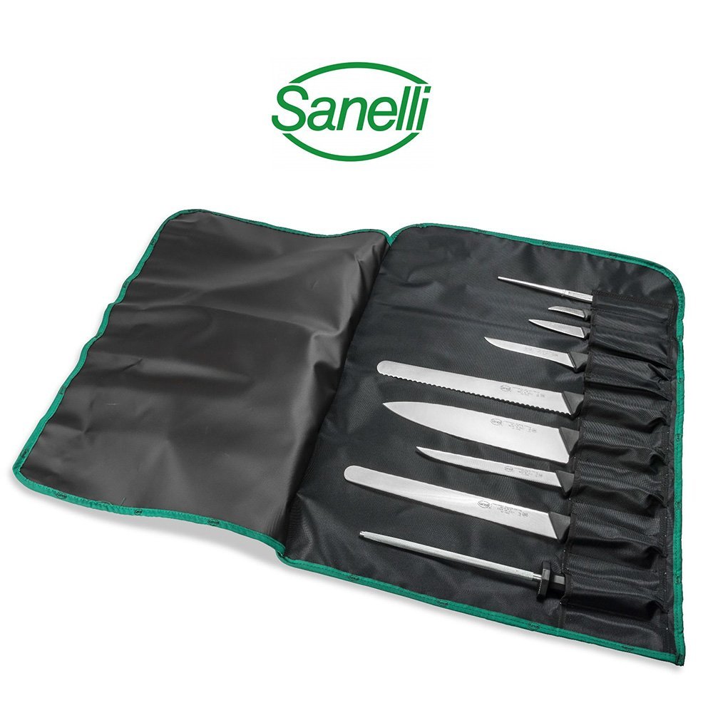 Sanelli - Rotolo cuoco 9 ks professional - Taška šéfkuchára Professional