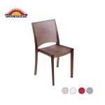 GRANDSOLEIL Little Rock - 18 ks Stolička z číreho polykarbonátu s odolným povrchom proti poškriabaniu