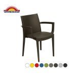 GRANDSOLEIL Venice armchair - 24 ks  Kreslo z polypropylénu