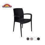 GRANDSOLEIL Boheme armchair - 18 ks Kreslo z polyméru