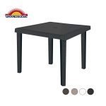 GRANDSOLEIL Boheme table 90x90 cm - 12 ks Štvorcový polymérový stôl