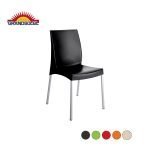 GRANDSOLEIL Boulevard - 20 ks Polypropylénová stolička Boulevard s hliníkovými nohami