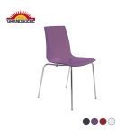 GRANDSOLEIL Calima mite - 64 ks Stolička Calima z číreho polykarbonátu