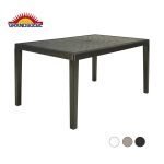 GRANDSOLEIL Gruvyer table 150x90 - 13 ks Polypropylénový stôl Gruvyer