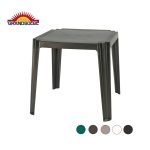 GRANDSOLEIL Madison Rattan table 75x75 cm - 16 ks Polypropylénový stôl